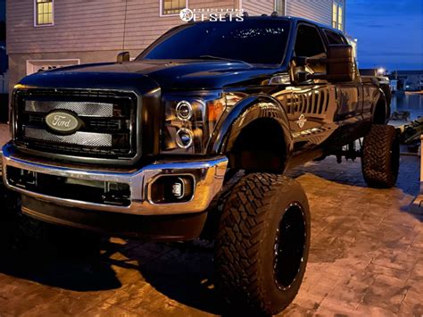 2012 Ford F 350 Super Duty Wheel Offset Hella Stance 5 Suspension