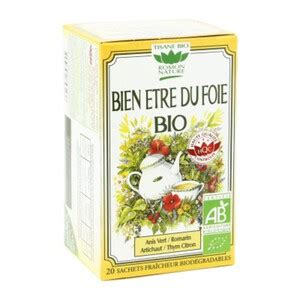 Romon Nature Bien Etre Du Foie 20 Sachets Bio Naturalia Courses En