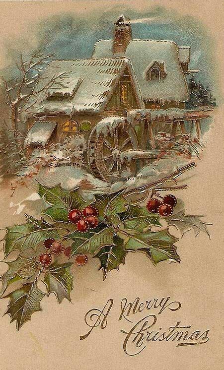 19 Best vintage christmas scenes images | Vintage christmas, Christmas ...