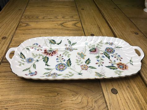 Vintage Andrea By Sadek Of Japan Fine Porcelain Serving Platter With