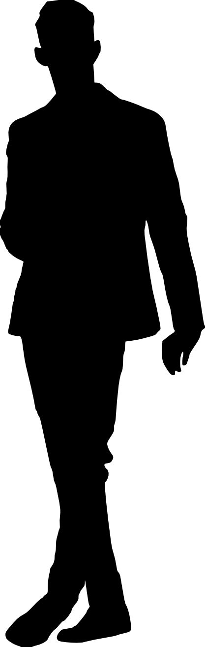 20 Man Silhouette (PNG Transparent) | OnlyGFX.com