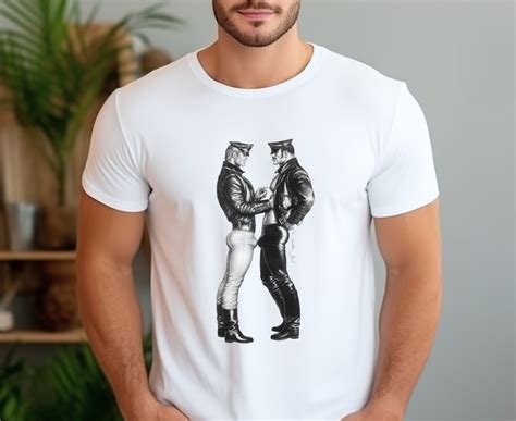 Tom Of Finland Vintage Tshirt Lgbtq Tshirt Gay Pride Tee Equality Tee Gay Cops Leatherman