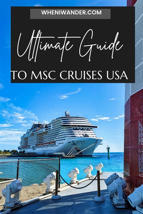 Msc cruise travel secrets 20 tips tricks for sailing with msc – Artofit