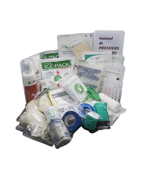 Composition Trousse De Secours Restauration Tam