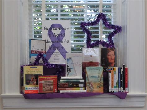 Alzheimers Awareness Month Library Book Displays Book Display