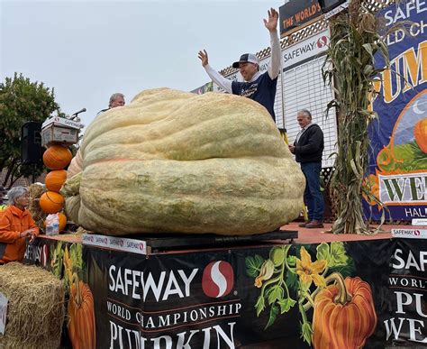 Minnesota Man Wins Half Moon Bay Pumpkin Festival Contest With