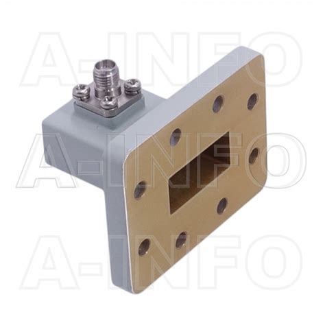 Wca Dp Right Angle Rectangular Waveguide To Coaxial Adapter