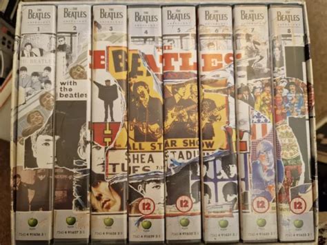 The Beatles Anthology Vhs Video Box Set Videos Picclick Uk