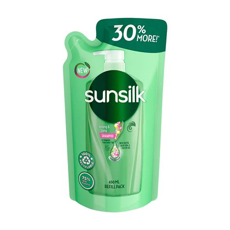 Sunsilk Shampoo Green Strong And Long 650 Ml Doy Watsons Philippines