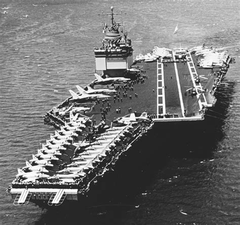 Uss Enterprise Cvan Cvw Alameda Aircraft Carrier Navy