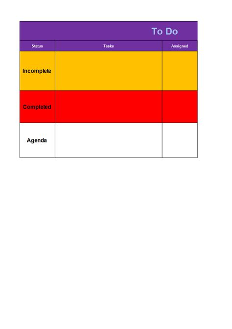 Checklist Spreadsheet Template