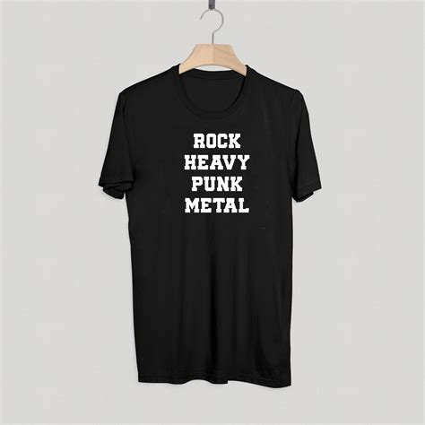 Rock Heavy Punk Metal T Shirt Adult Unisex Size S Xl