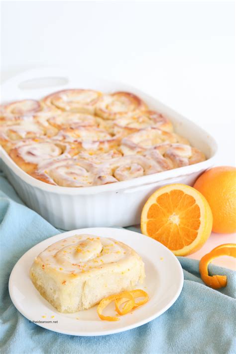 Orange Sweet Rolls Recipe