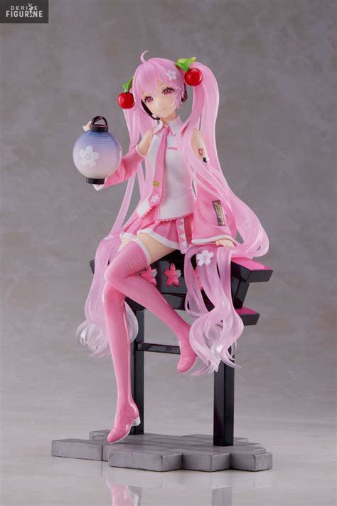 Figurine Sakura Miku Lantern Amp Vocaloid Taito