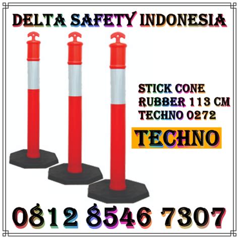 Jual Stick Cone Rubber BAHAN BERKUALITAS TINGGI Delta Safety