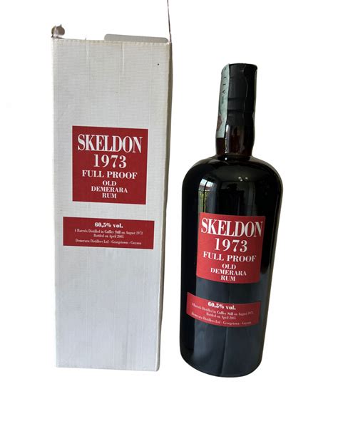 Skeldon 1973 Full Proof 32 Year Old Demerara Velier Rum Limited