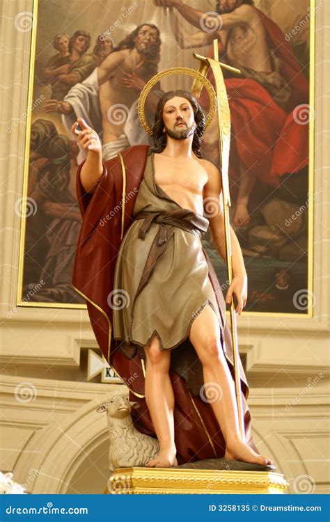 St. John the Baptist Statue Stock Image - Image of malta, religious: 3258135