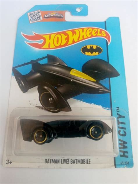 Hot Wheels Batman Live Batmobile Black Yellow Glass Lazada Indonesia