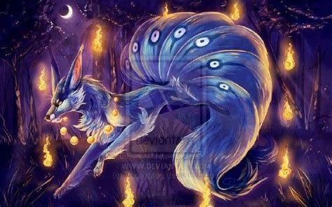 What Type Of Element Kitsune Are You Night Kitsune Mystical