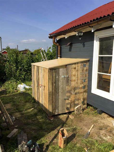 Einen IBC Container verkleiden So gehts Ein Stück Arbeit