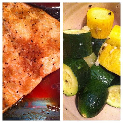 We Call It Nhà: Salmon and Steamed Vegetables