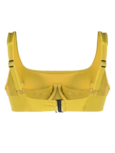 Form And Fold Square Neck Bikini Top Farfetch