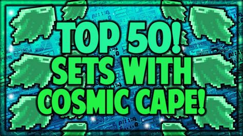 Growtopia Top 50 Sets With Cosmic Cape YouTube