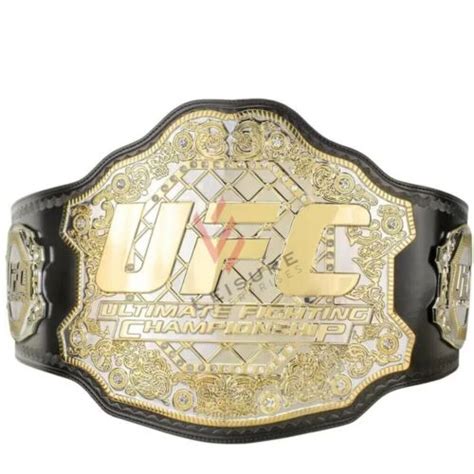 New UFC Ultimate Heavy Weight Zinc Championship Wrestling Title Belt EBay