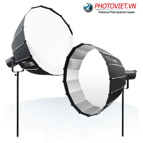 Softbox Parabolic thao tác nhanh Triopo KP2 90 KP2 120 Có tổ ong