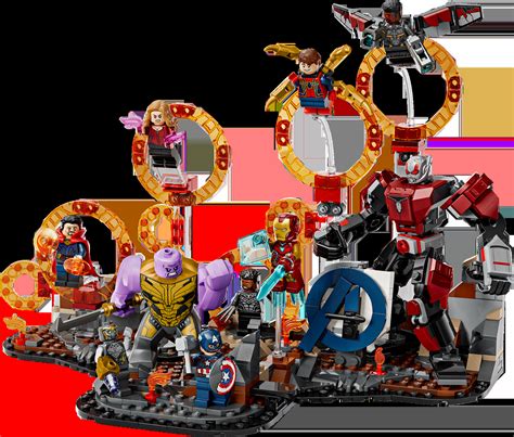 LEGO Marvel 76323 Avengers: Endgame Final Battle revealed