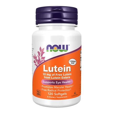 Lutein 10 mg 120 Softgels – Cook’s Natural Market