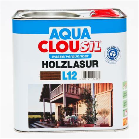 Clou Aqua Clousil Wasserbasierte Lasur Farben Naumann