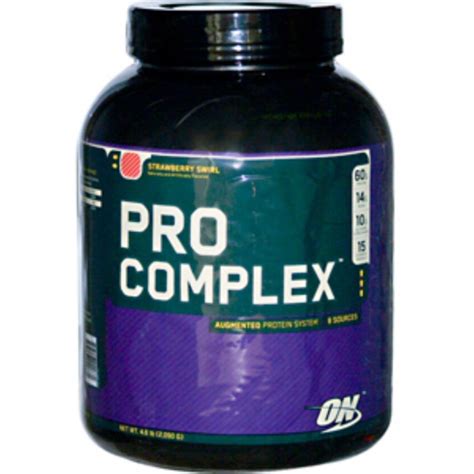 Pro Complex Strawberry 4 6 Lbs By Optimum Nutrition