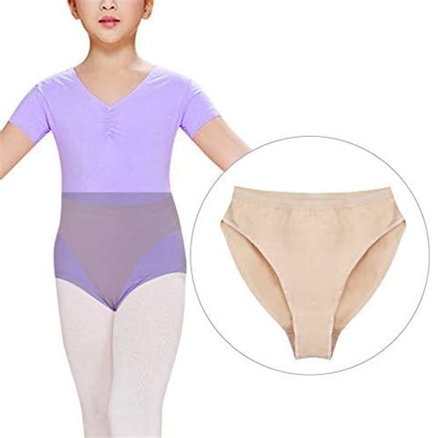 Kukome Ballet Dance Underwear High Cut Cotton Dance Briefs