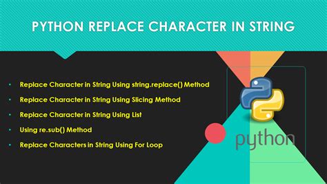 Python Replace Character In String Spark By {examples}