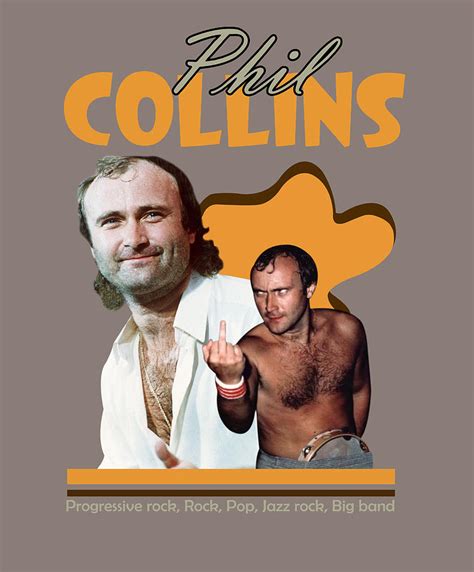 Phil Collins Modern Retro 80s Digital Art By Daniela Prieto Fine Art