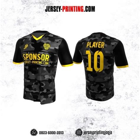 Jersey Futsal Motif Elang Hitam Abu Abu Jersey Printing Bikin