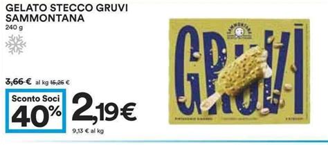 Sammontana Stecco Gruvi Gelato 240g Offerta Di Coop