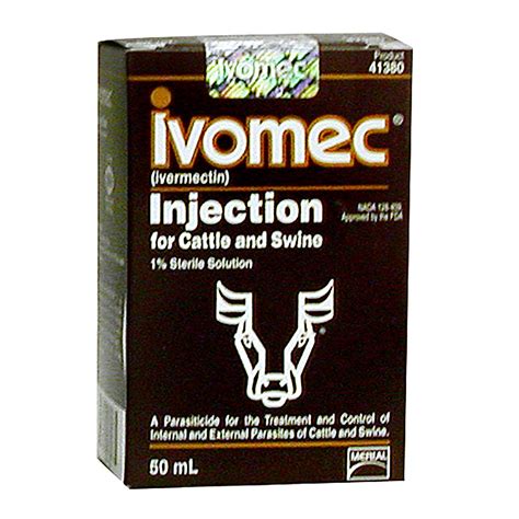 Ivomec Cattleswine Injection Dewormer Pbs Animal Health