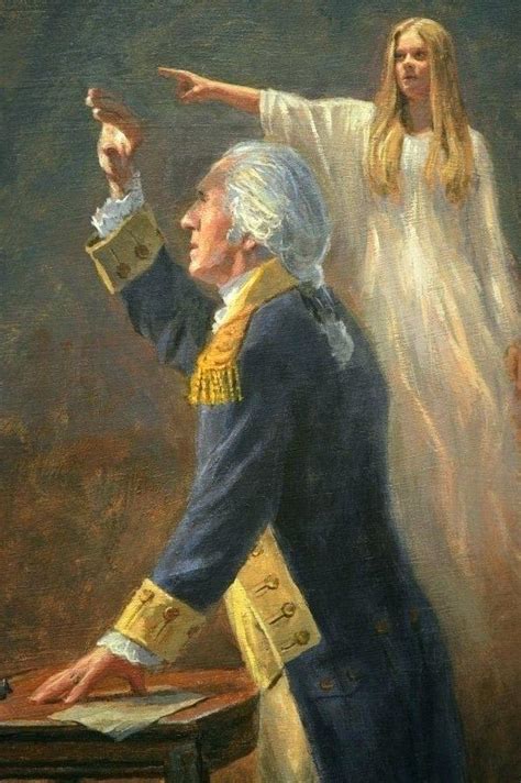 George Washington Praying Painting At Explore