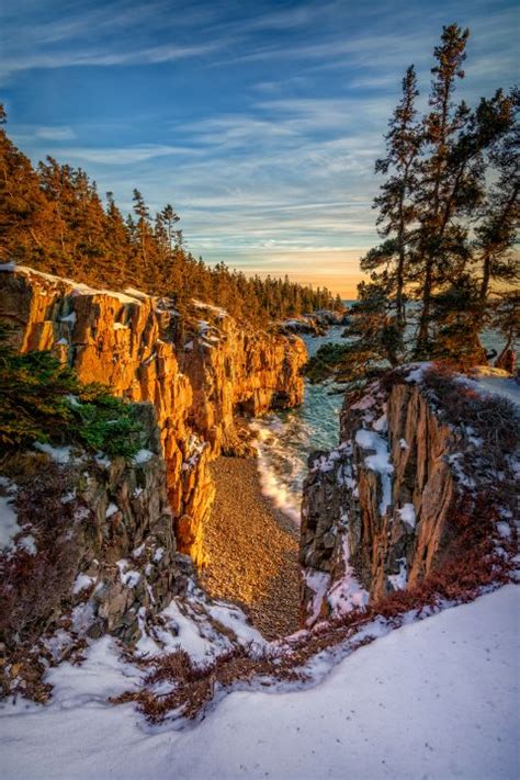 Winter Sunset At Raven S Nest Rick Berk Photography Photography