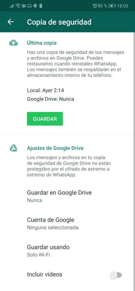 D Nde Hace Whatsapp Las Copias De Seguridad Actualizado Noviembre