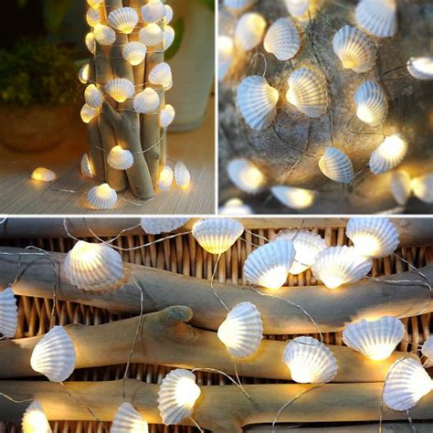 Beach And Nautical String Lights To Set A Coastal Mood