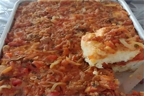 Pizza de sardinha uma massa prática de fazer e fofinha receita