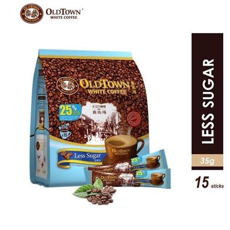 Oldtown White Coffee Less Sugar 15Sticks X 1Pack Old Town Less Sugar