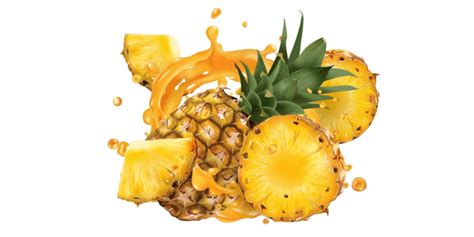 Pineapple Juice Splash Png Transparent Images Free Download Vector