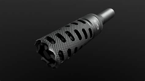 3d Model Cmb Helical Baffle 12 Gauge Shotgun Muzzle Brake Vr Ar Low