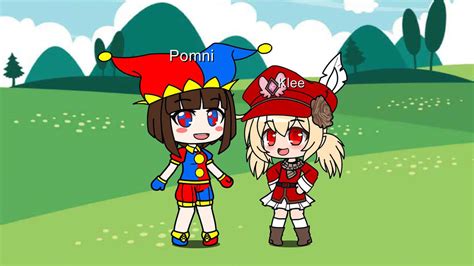 Pomni And Klee Gacha Club by matheusmattos75 on DeviantArt