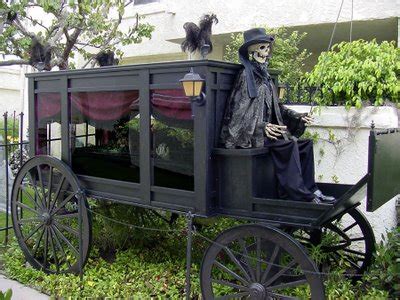 Beautiful Hearse Funeral Carriage for sale | Halloween Forum