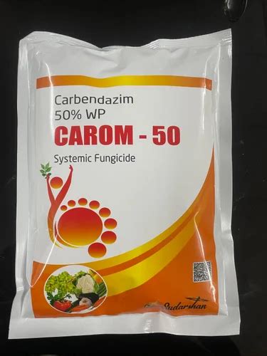 Carom 50 Carbendazim 50 WP Systemic Fungicide Pouch At Rs 215 Kg In